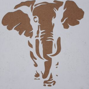 STENCIL ELEFANTE