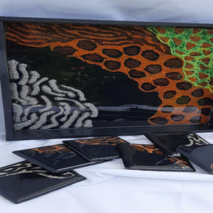 KIT TÉCNICA ANIMAL PRINT CON  DESTELLOS