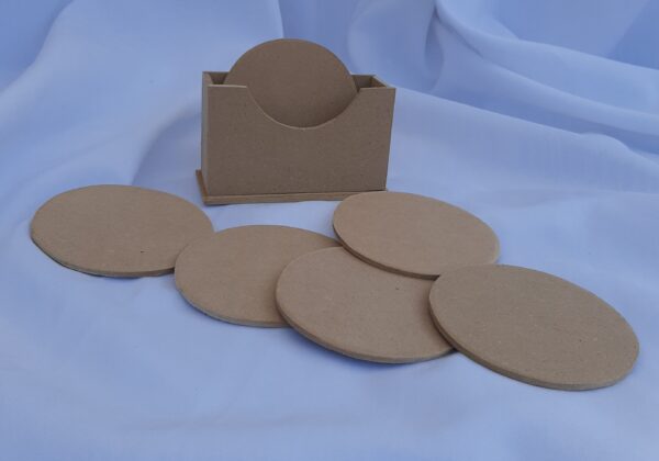 POSAVASOS REDONDOS CON CAJA